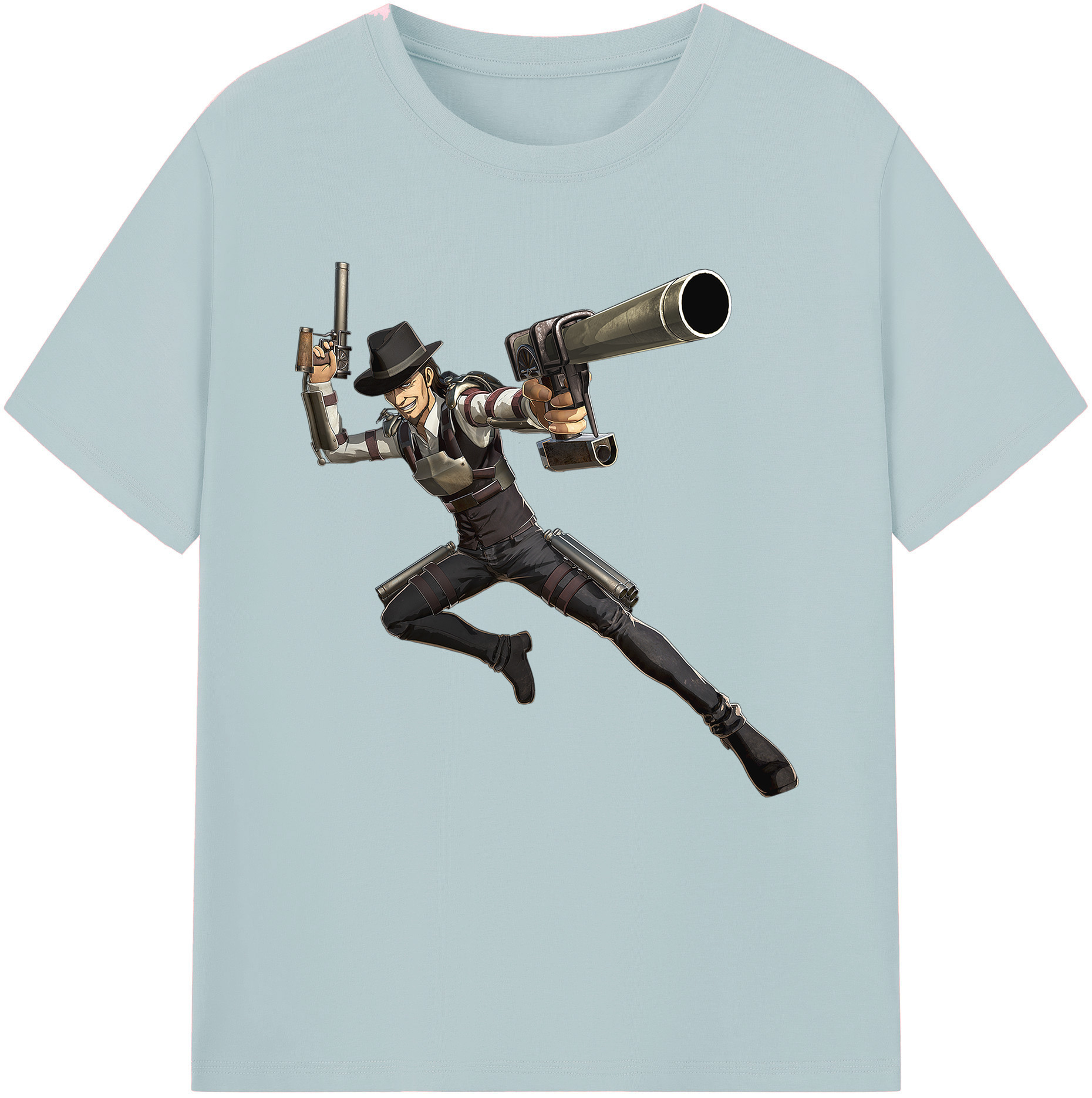 （画像用） 進撃の巨人 Attack on Titan 綿100％半袖Tシャツ（フロントプリント）